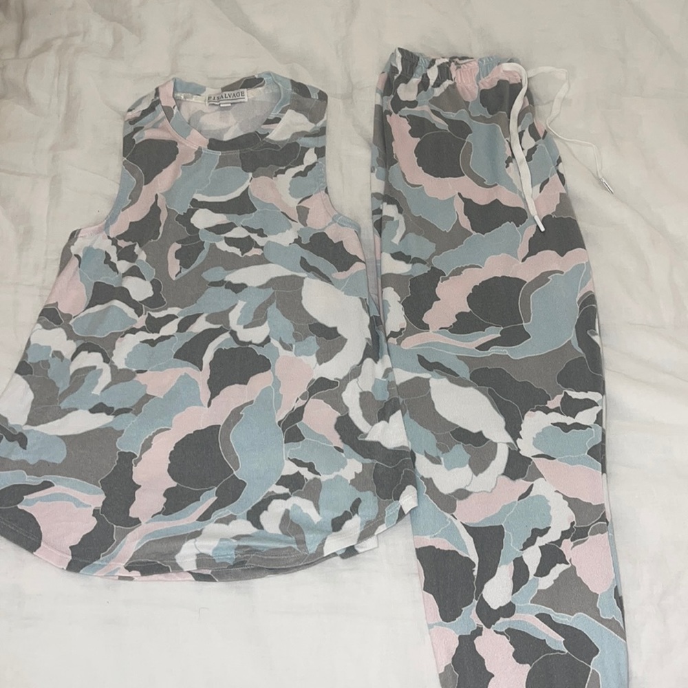 PJ Salvage Pajama Set